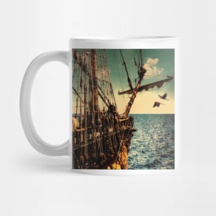 Sailing The Ocean On A Tall Ship Mug